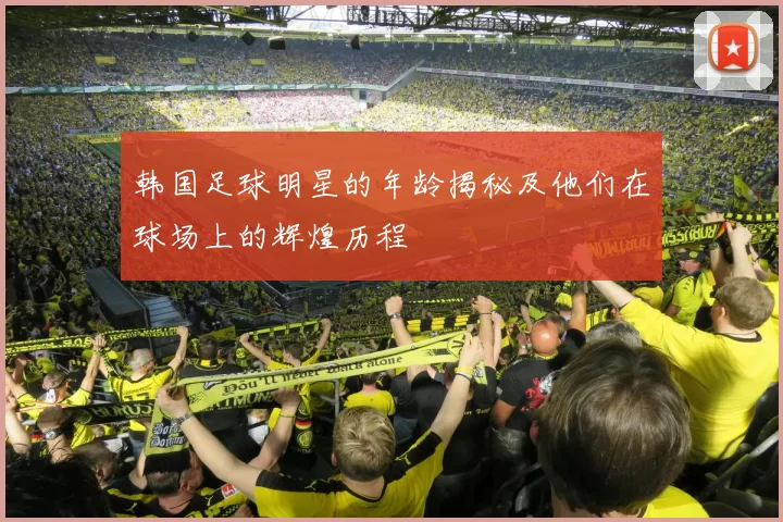 韩国足球明星的年龄揭秘及他们在球场上的辉煌历程