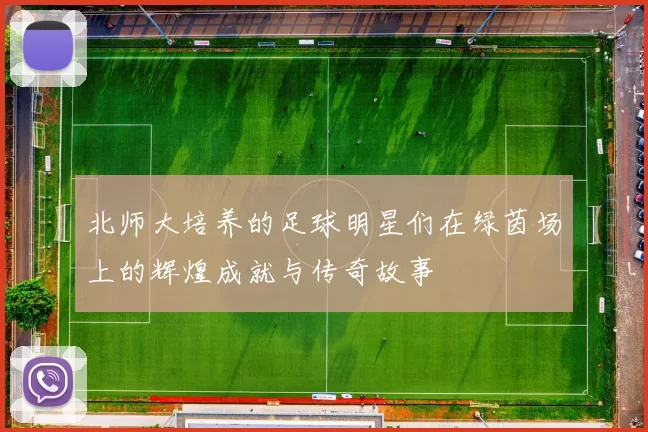 北师大培养的足球明星们在绿茵场上的辉煌成就与传奇故事