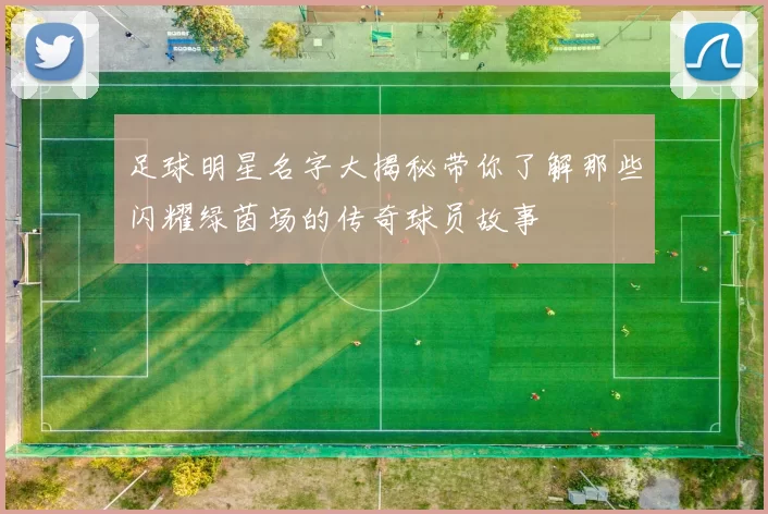 足球明星名字大揭秘带你了解那些闪耀绿茵场的传奇球员故事