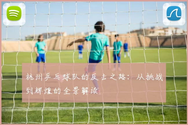 杭州乒乓球队的反击之路：从挑战到辉煌的全景解读